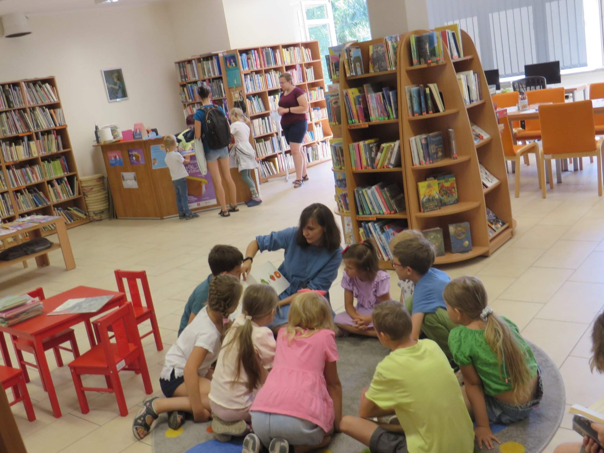 Czytanie w Filii dla Dzieci
