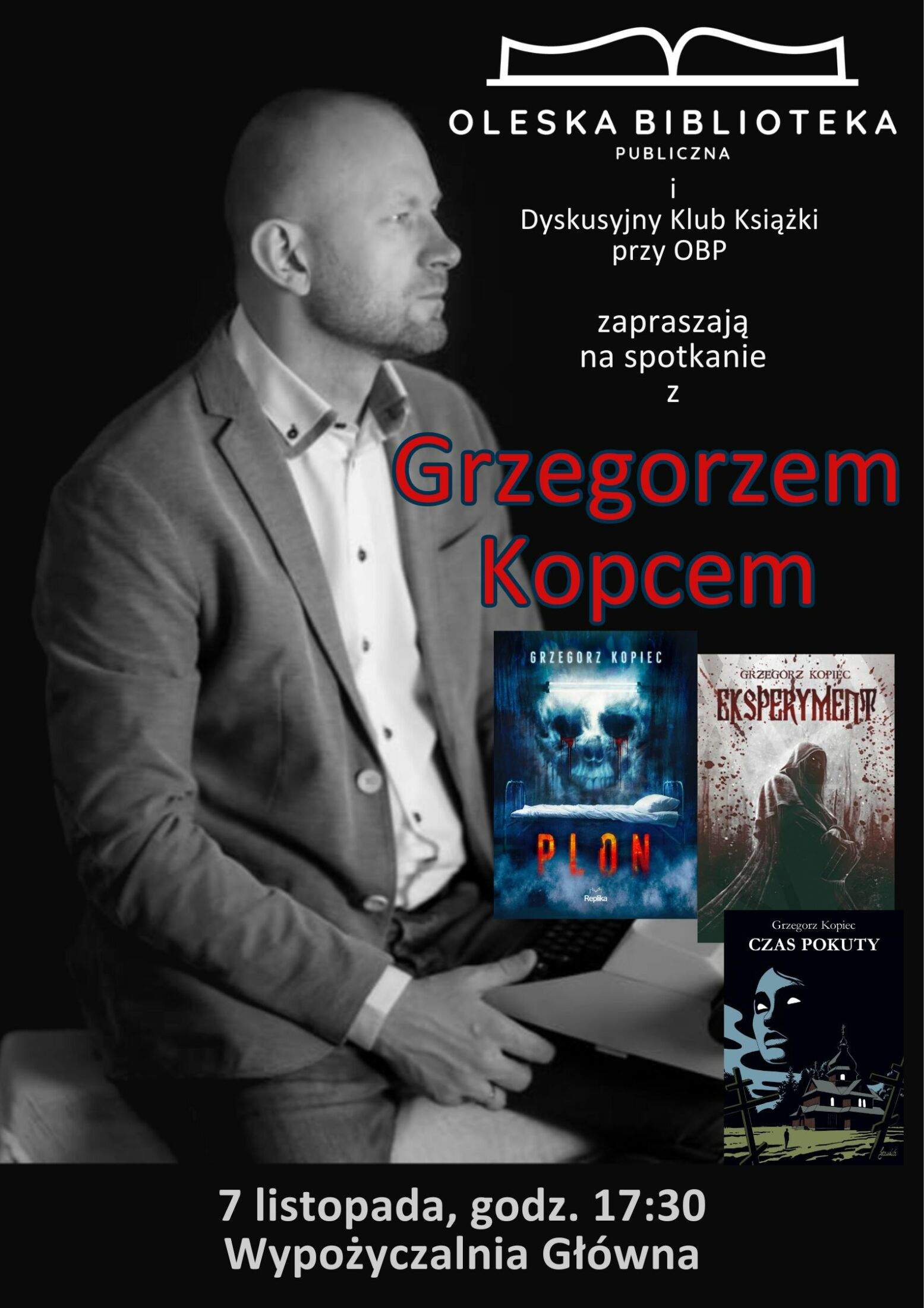 Grzegorz Kopiec w OBP plakat