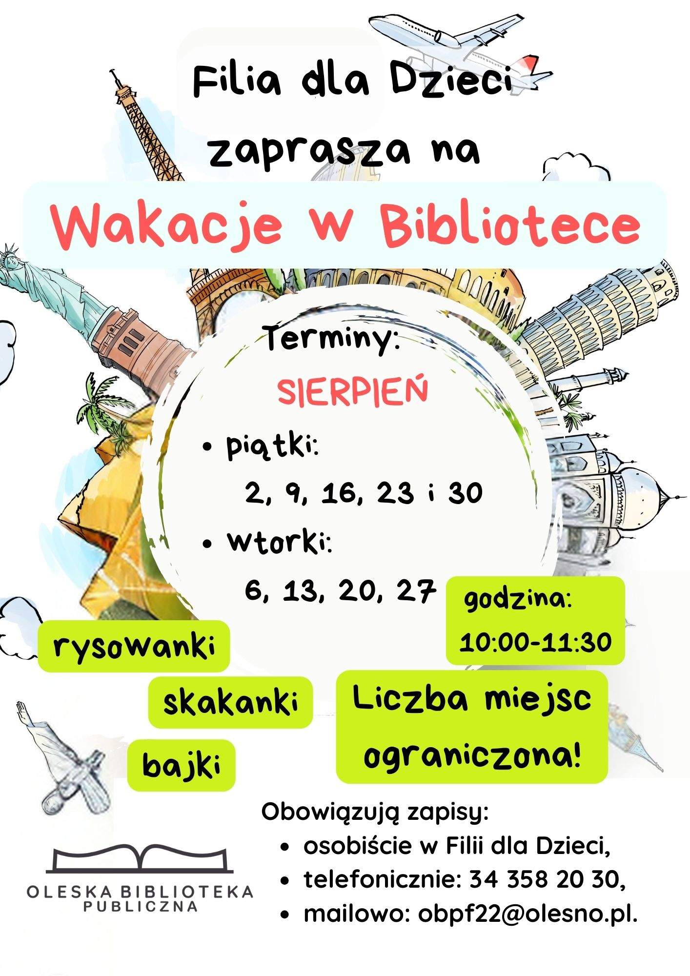 Wakacje w Bibliotece 2024