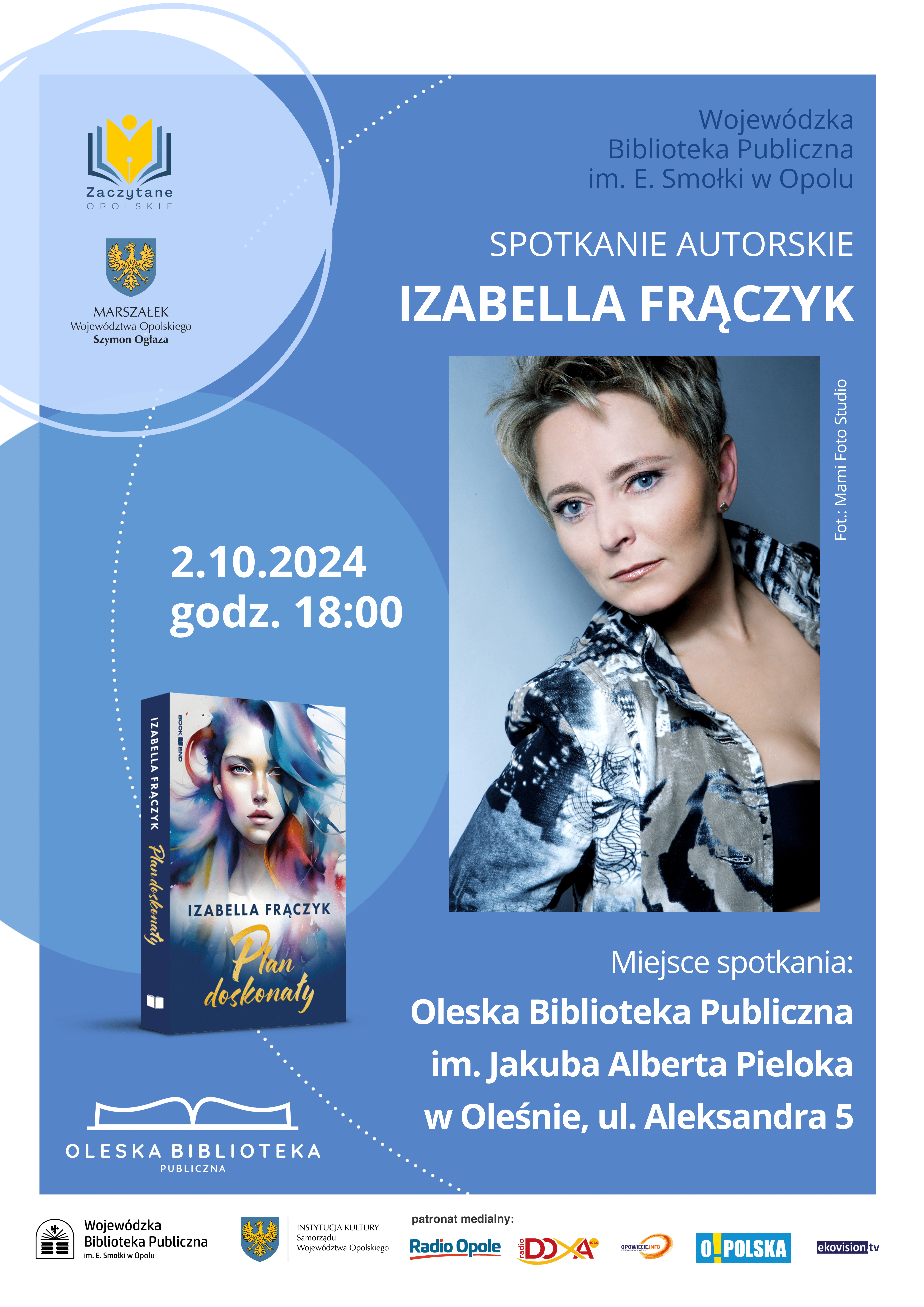 Izabella Frączyk w OBP - plakat