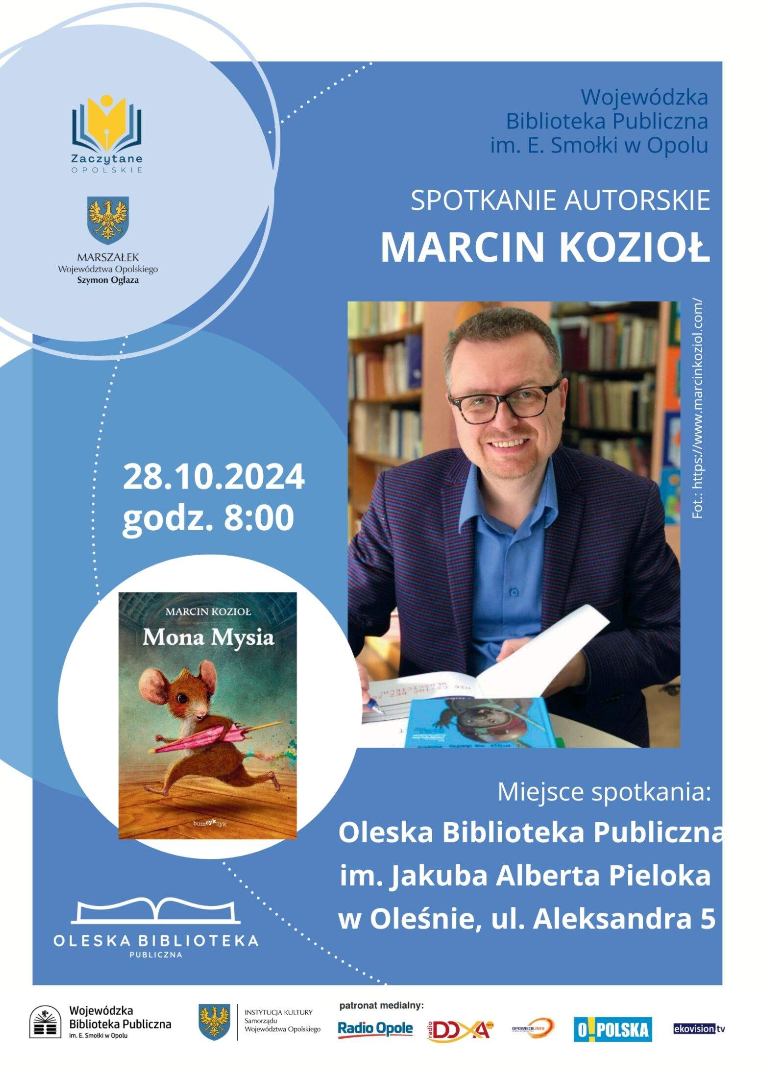 Marcin Kozioł 28.10.2024 plakat