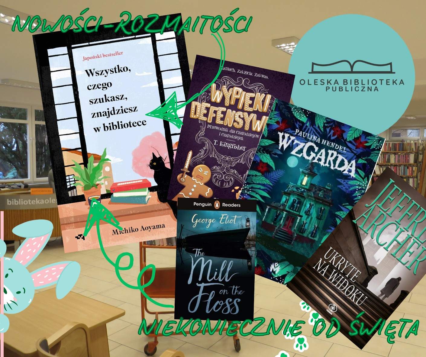 Wszystko, czego szukasz, znajdziesz w bibliotece