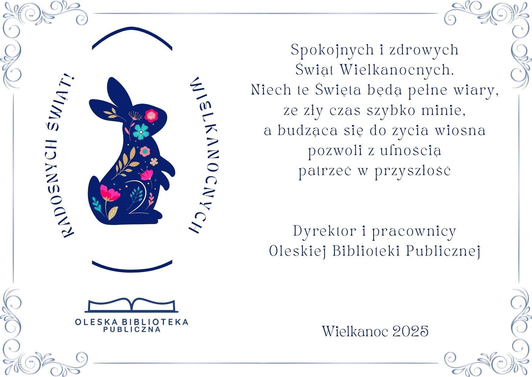 Spokojnych i zdrowych Świąt Wielkanocnych Spokojnych i zdrowych Świąt Wielkanocnych
