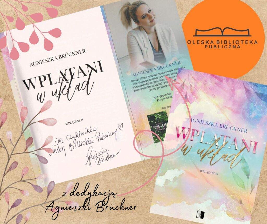 Dedykacja od Agnieszki Bruckner Dedykacja od Agnieszki Bruckner