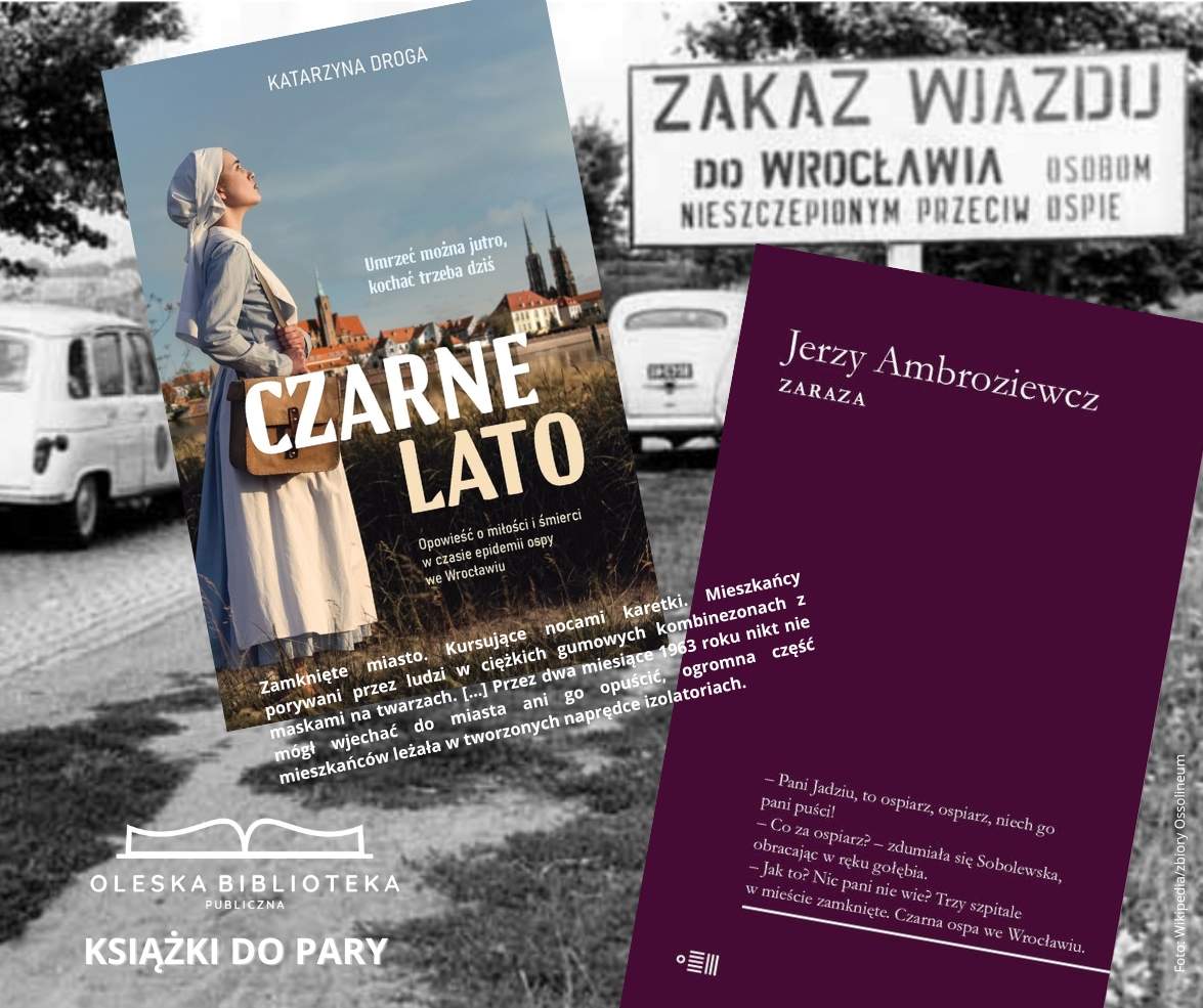Książki do pary: epidemia Książki do pary: epidemia