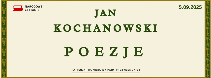 Narodowe Czytanie 2025