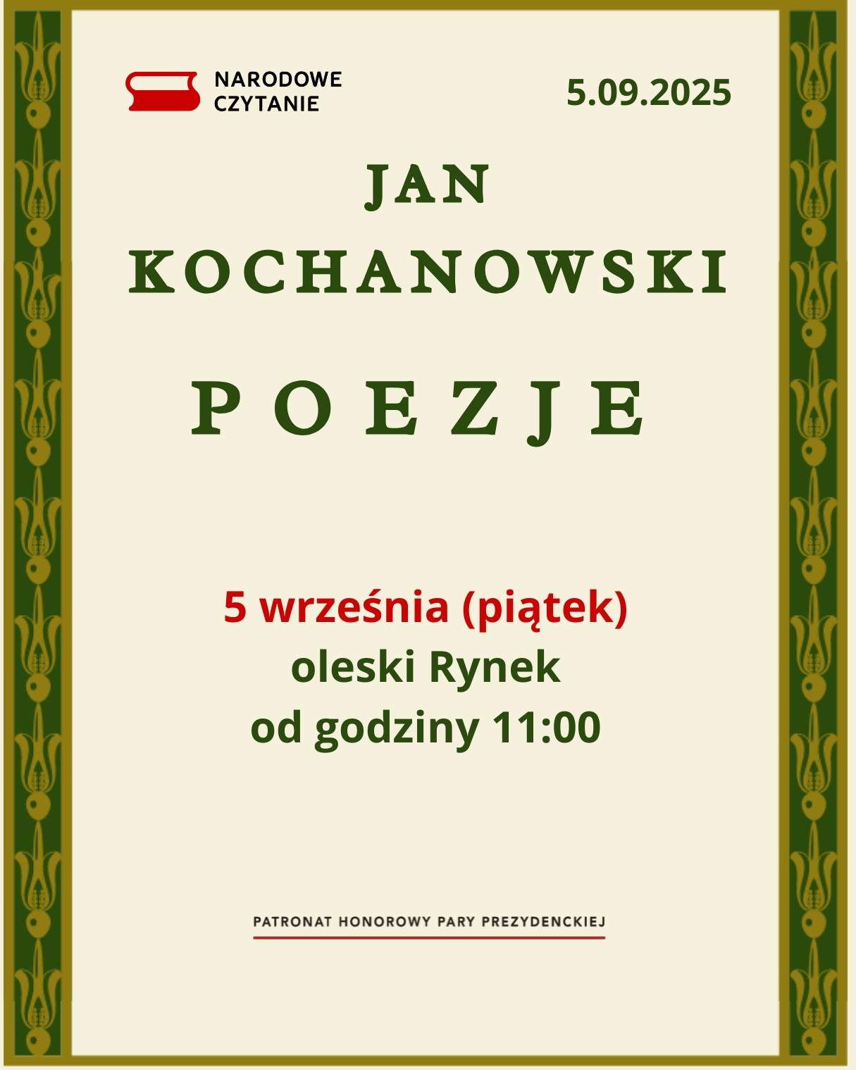 Narodowe Czytanie 2025